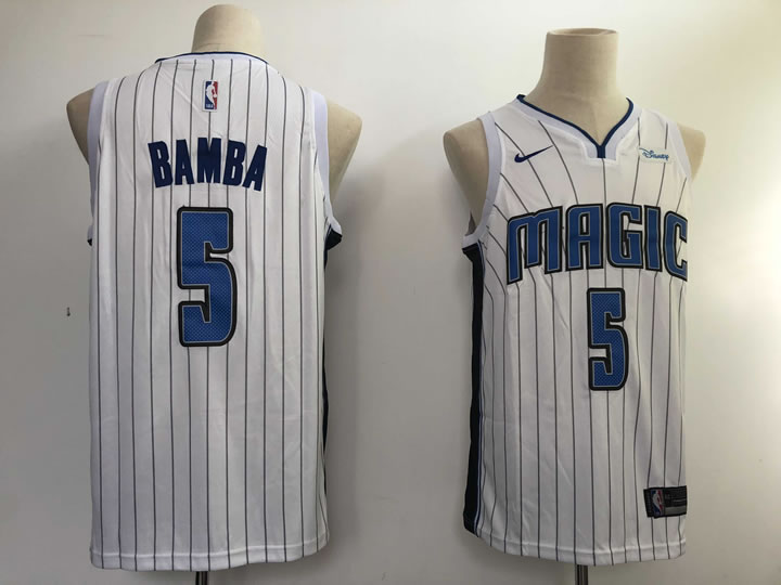 Magic 5 Mohamed Bamba White Nike Swingman Jersey,We sell and wholesale Magic 5 Mohamed Bamba White Nike Swingman Jersey on line form chian!